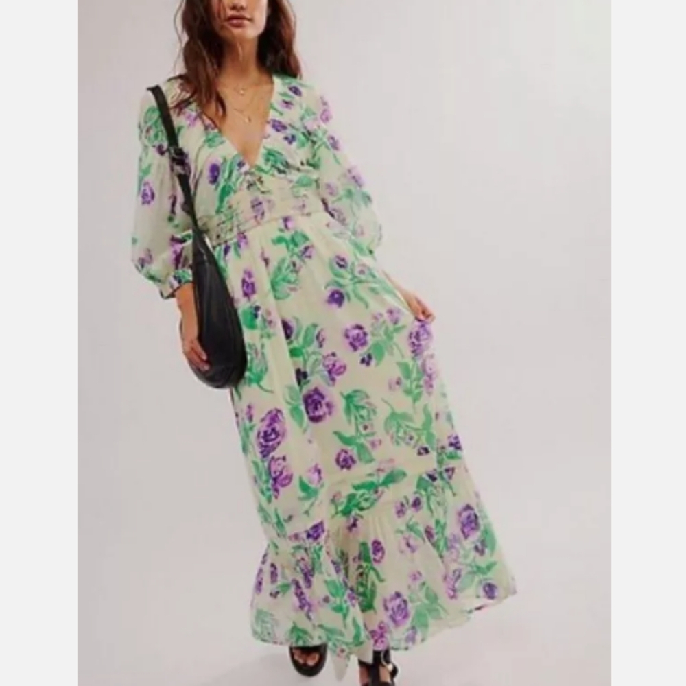 Free People Golden Hour Maxi Dress